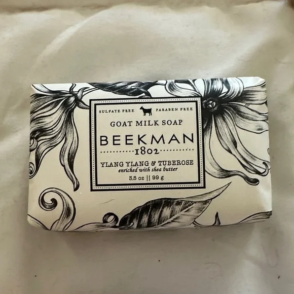 Beekman 1802 Goat Milk Soap Set - Yellow, Black, White, Cream - Picture 3 of 5
